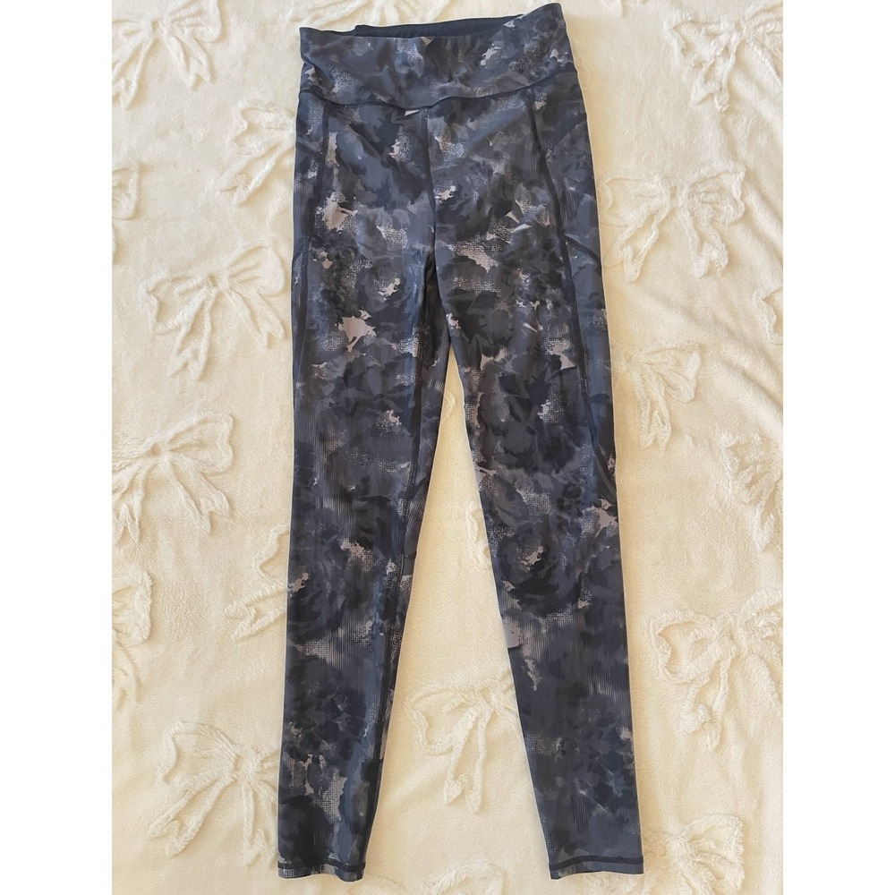 Women's Sweaty Betty Zero Gravity Leggings Cropped Small Camouflage